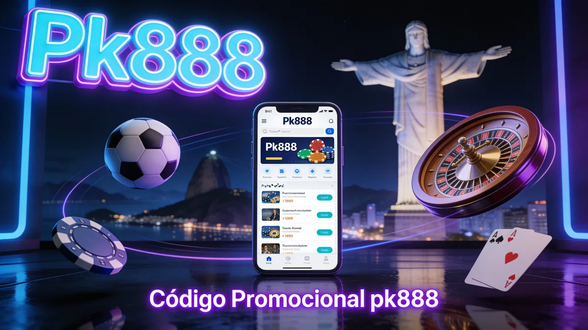 Código Promocional pk888 — pk888 no Brasil
